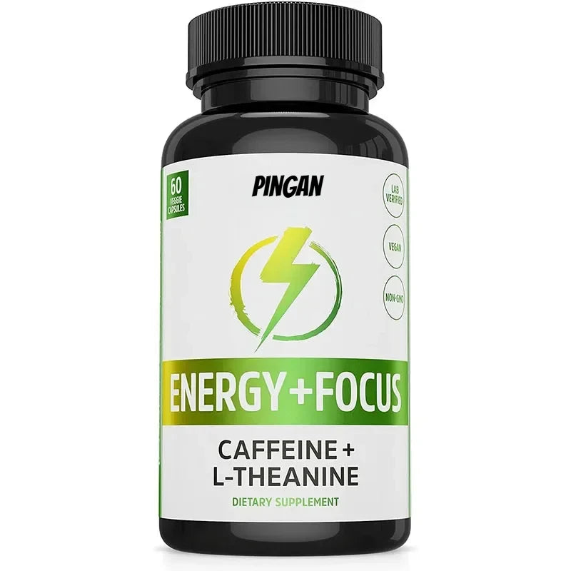 Cafeína 200mg + L-Teanina 100mg 90 cápsulas - Nation Fitness