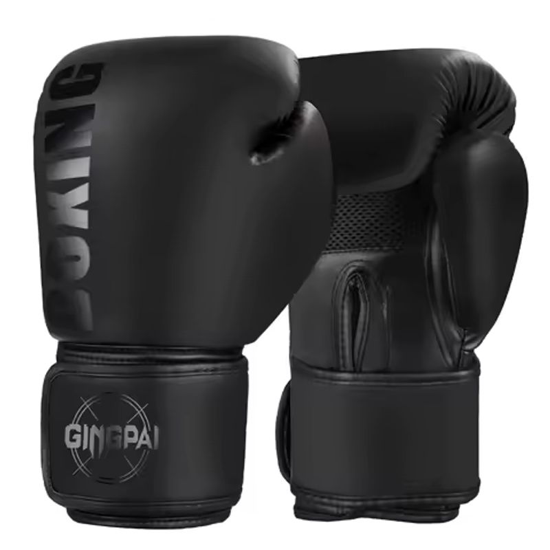 Guantes Boxeo 12oz Piel Sintética Pro Saco y Sparring