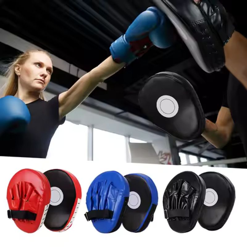 Manoplas Focus Pads Boxeo Curvas Profesional Par