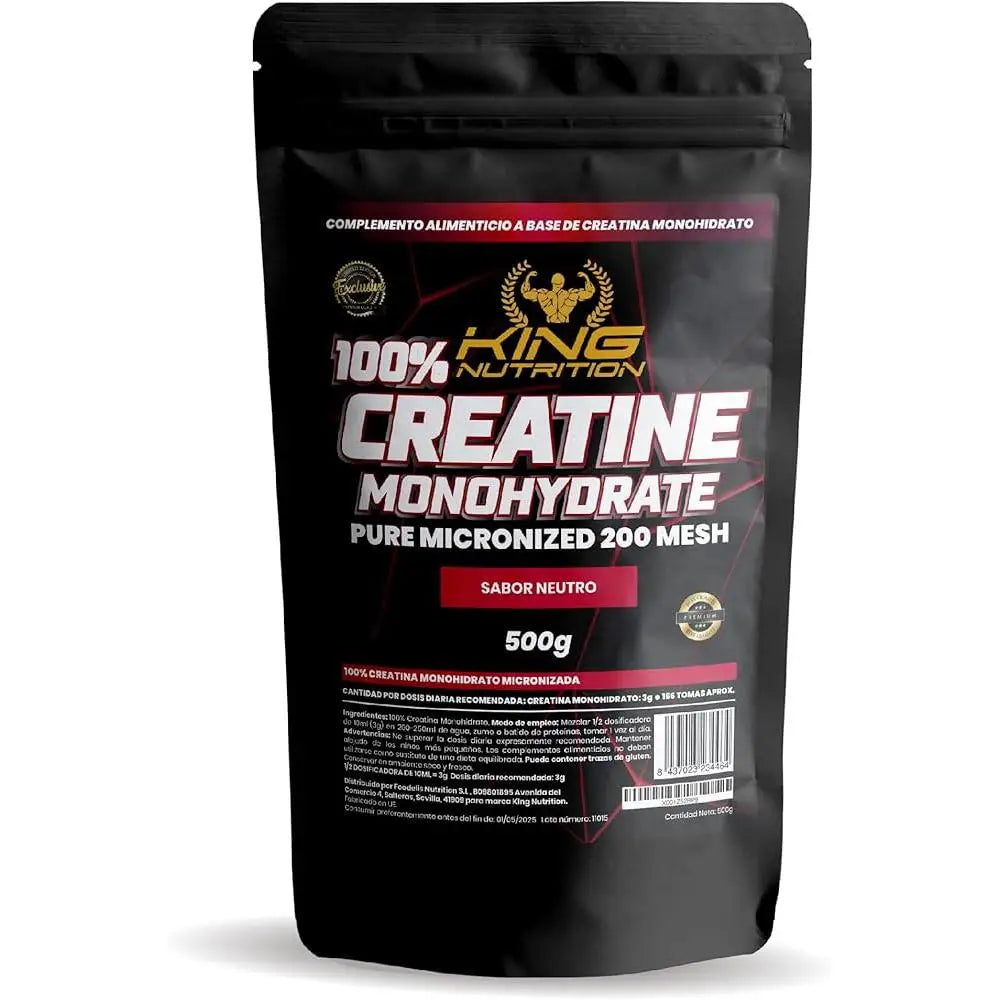 Creatina Monohidrato Micronizada 500g - Nation Fitness