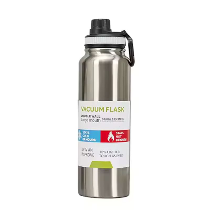Botella Térmica 1L Doble Pared Acero Inoxidable