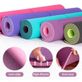 Esterilla Yoga TPE 6mm Antideslizante + Bolsa