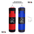 Saco de Boxeo Colgante 80cm con Cadena Reforzada