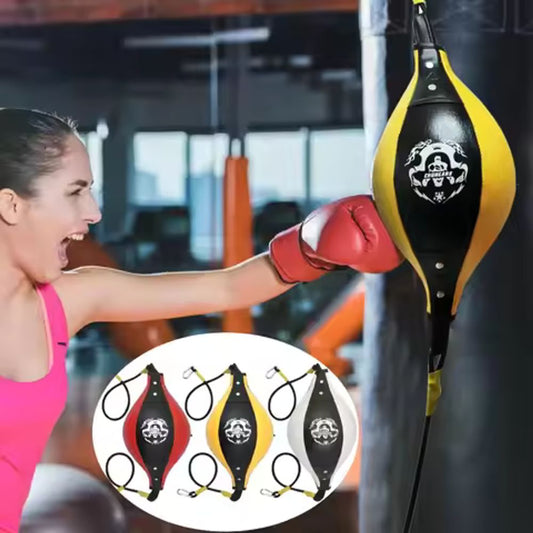 Pera velocidad con base ajustable rellenable para entrenar reflejos en casa