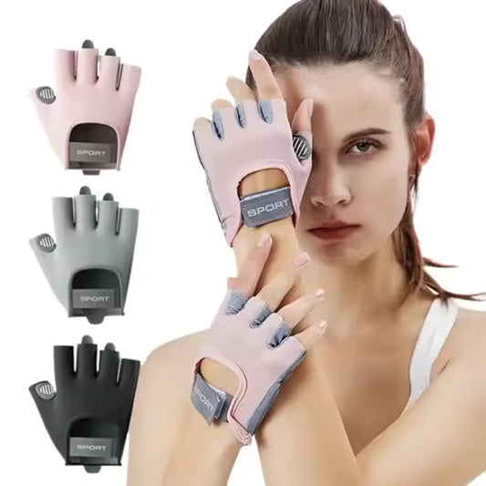Guantes de gimnasio antideslizantes para agarre unisex Nation Fitness