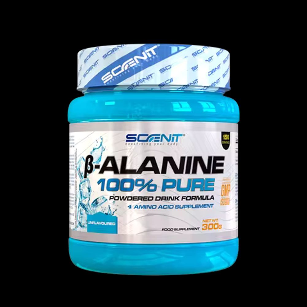 Bote de beta-alanina en polvo 300g sin sabor Nation Fitness