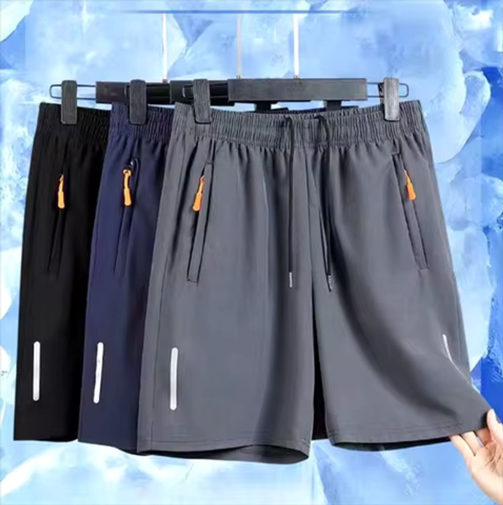 Pantalón corto baggy de gimnasio en tejido pesado Nation Fitness